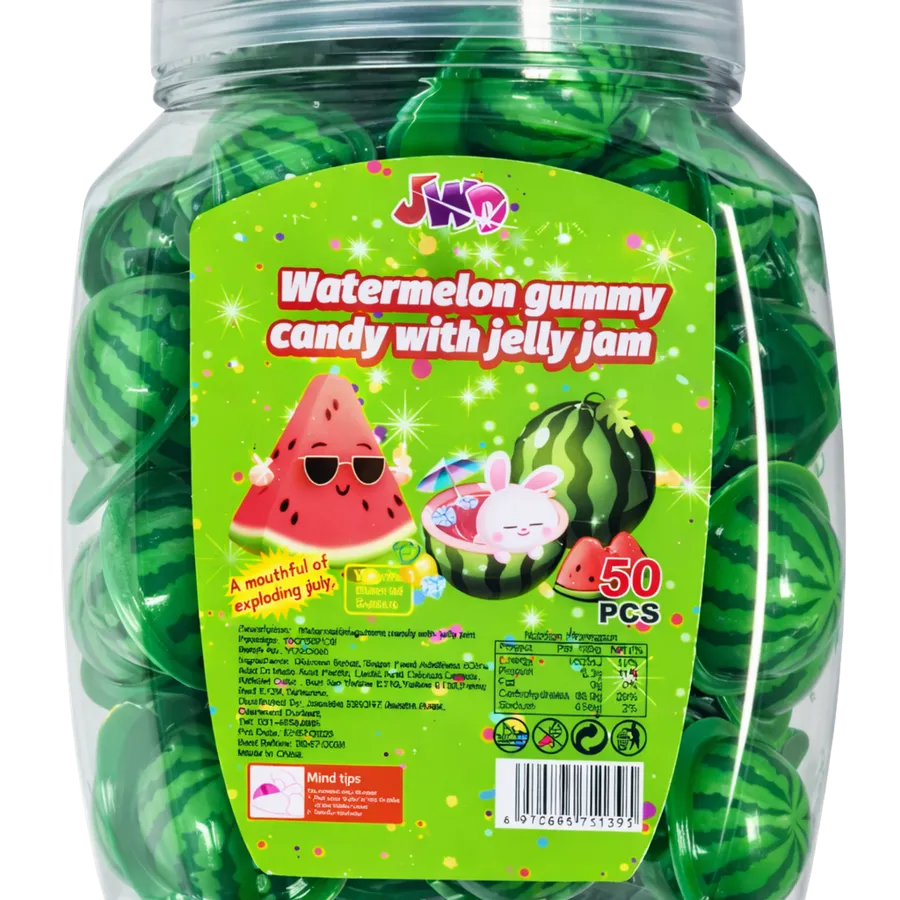 Jwd Watermelon Gummy with Jelly Jam