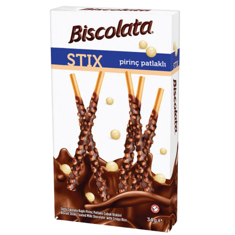 Biscolata Stix Hazelnut