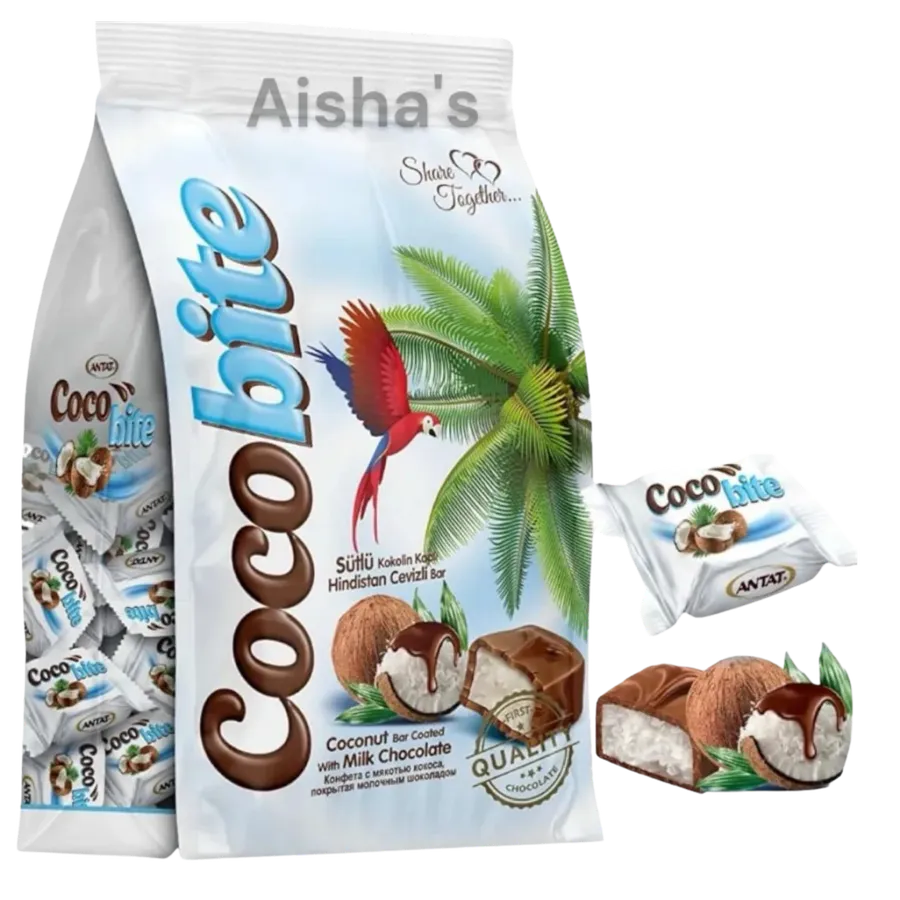 Aisha's Cocobite Coconut Choc Bar