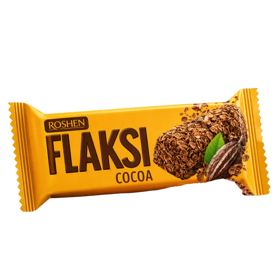 Roshen Flaksi Cocoa Bar