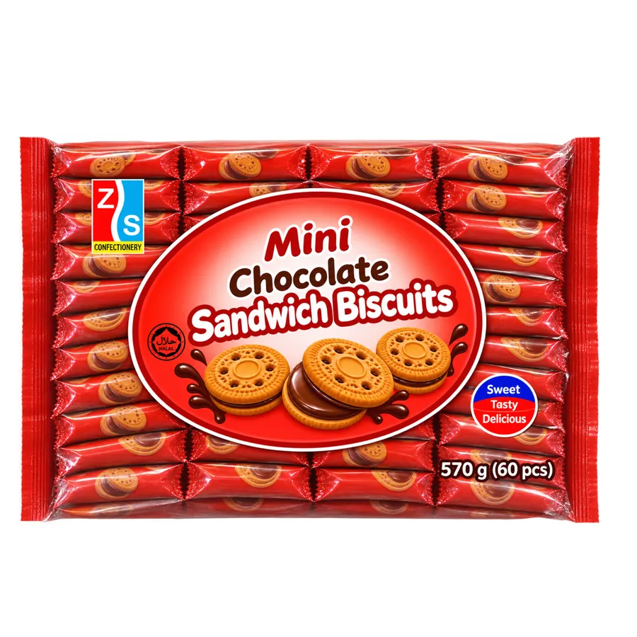 Mini Chocolate Sandwich Biscuits
