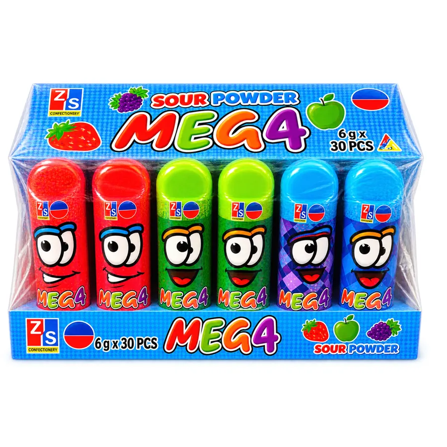 Mega 4 Sour Powder