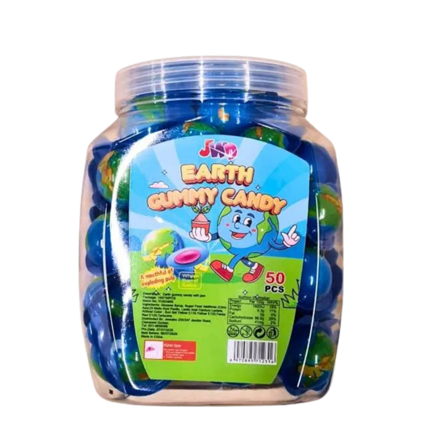 Earth Gummy Candy With Jam