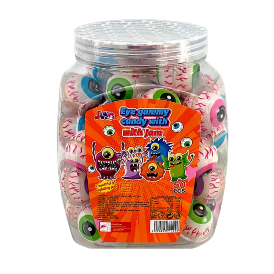Eye Gummy Candy With Jam