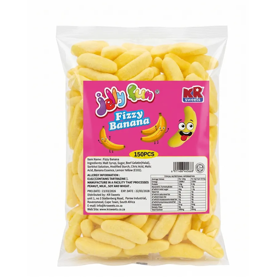 Jelly Fun Fizzy Banana