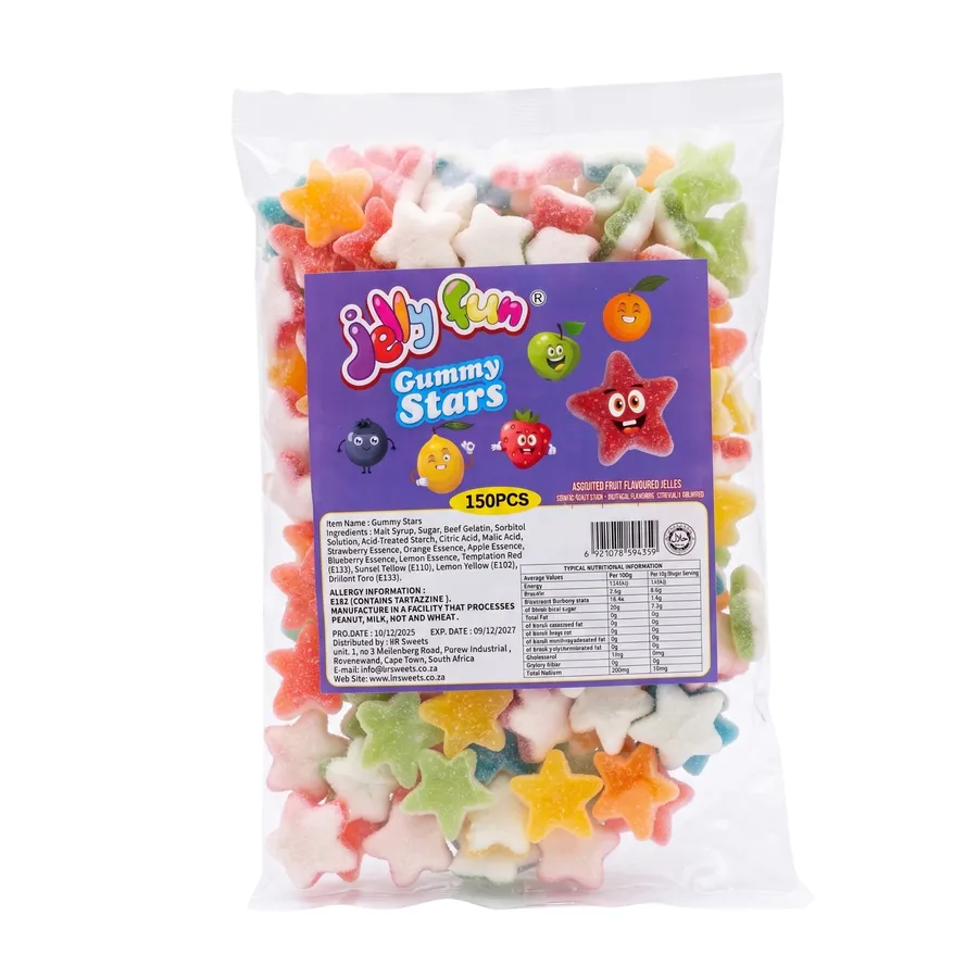 Jelly Fun Gummy Stars