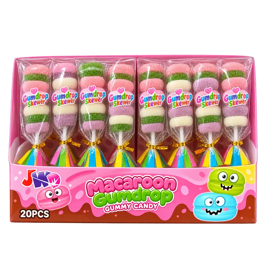 Macaroon Gumdrop Gummy Candy Skewer