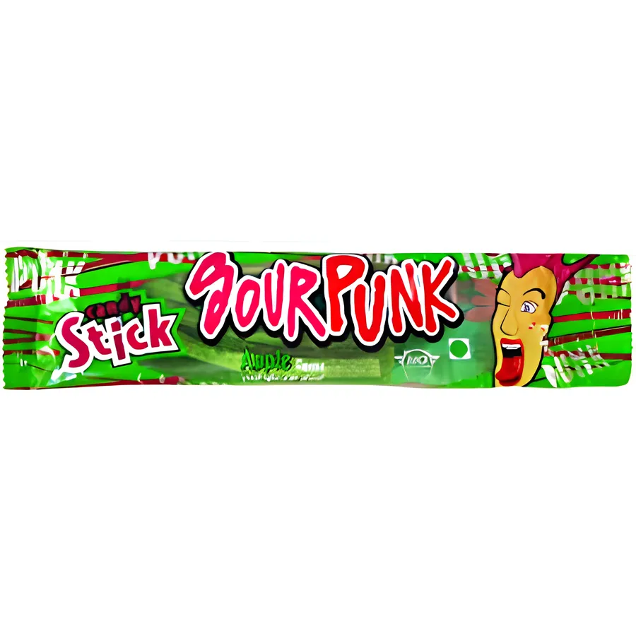 Sour Punk Candy Stick Apple