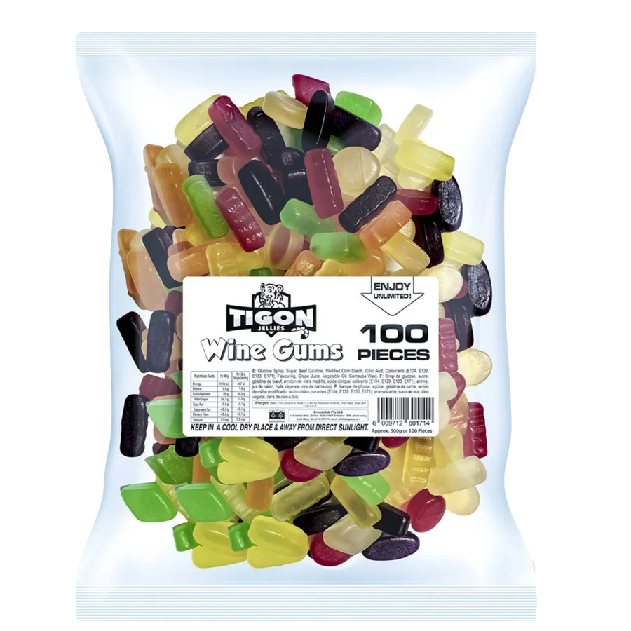 Tigon Wine Gum 100pcs