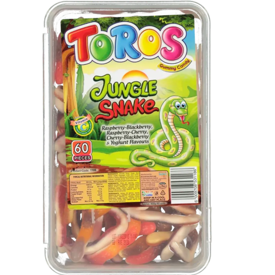 Toros Jungle Snake Gummies