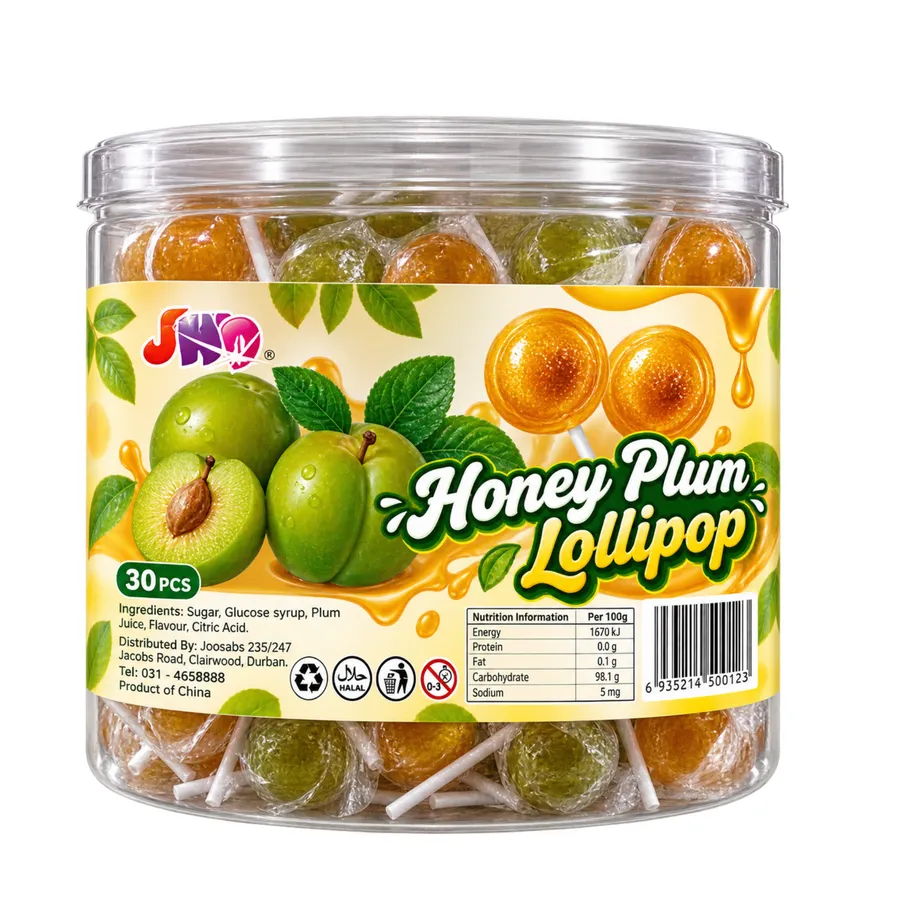 Honey Plum Lollipop